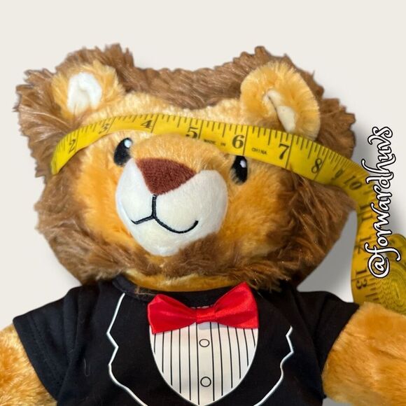 Build-A-Bear Lion Plush – Tuxedo T-Shirt￼ - Picture 7 of 8